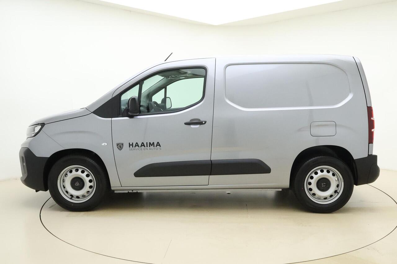 Peugeot PARTNER e-Partner 136 L1 50 kWh | Climate Control | Cruise Control | Houten laadvloer | Stoel-, voorruit- en stuurverwarming | Warmtepomp | LED koplampen