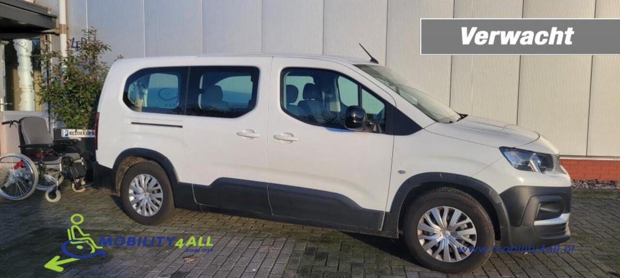 Peugeot Rifter Elektrische L2 Rolstoelauto