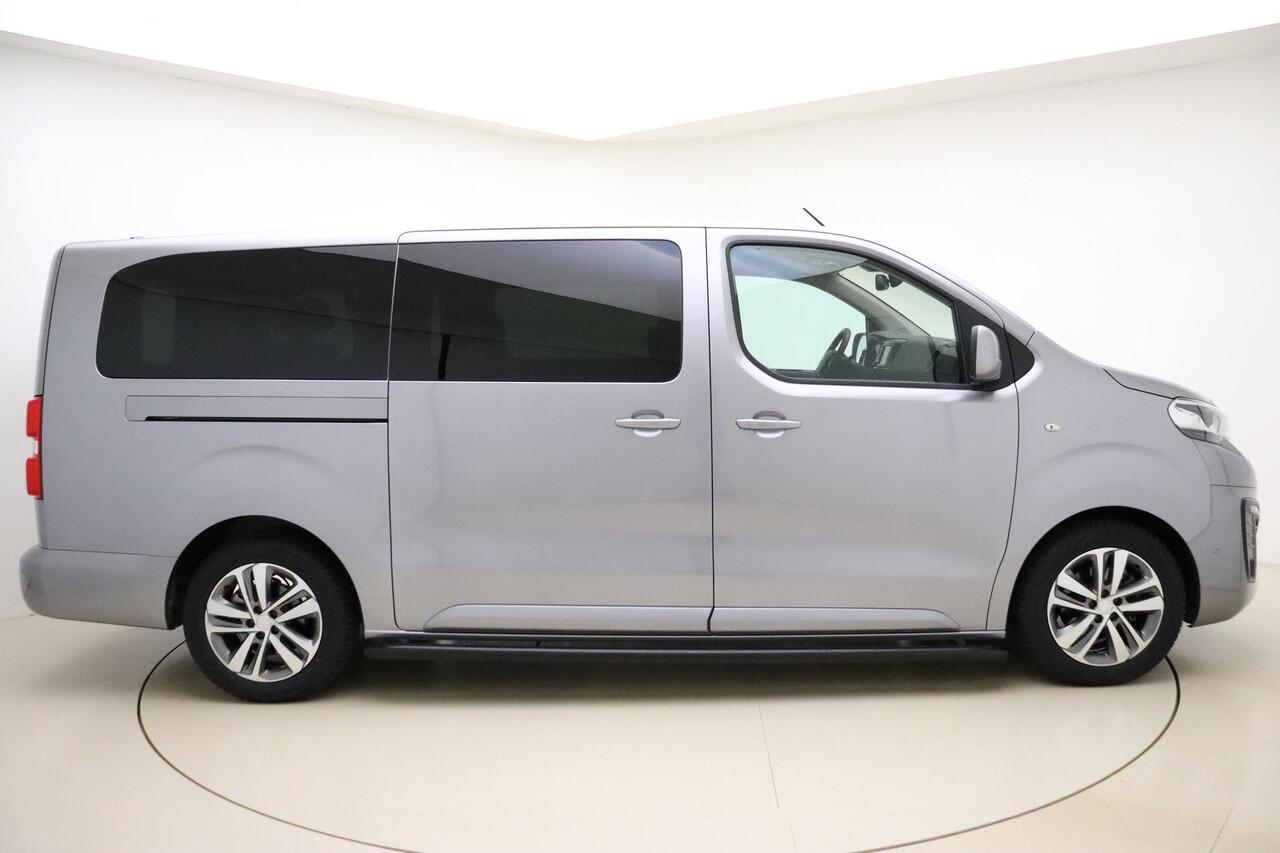 Peugeot Traveller 2.0 BlueHDi Business VIP Long S&S 180 PK | Automaat | Luxe uitvoering | 7 Zitplaatsen | Lederen bekleding | Elektrische schuifdeuren | Sidebars | Trekhaak | VOL opties