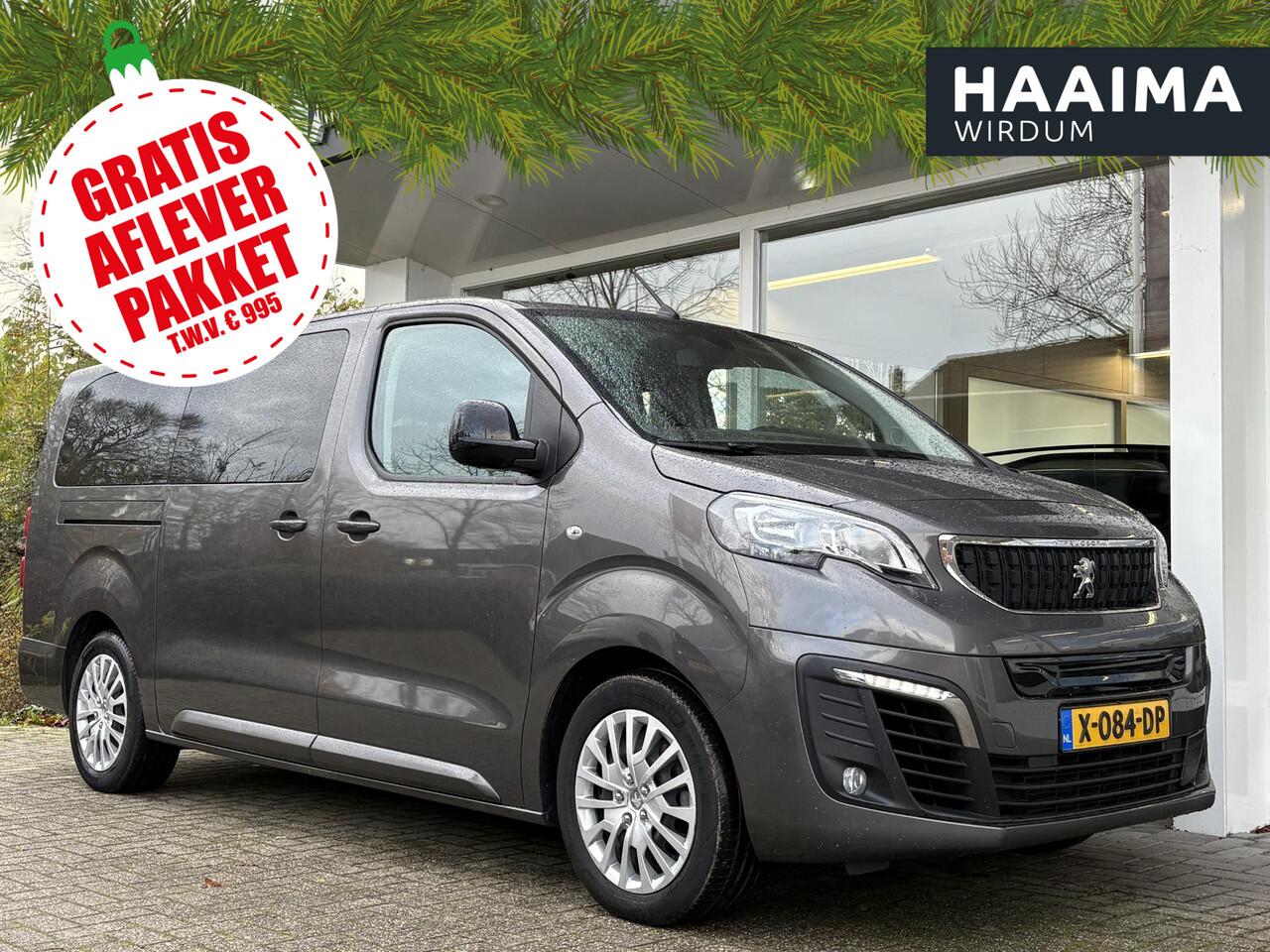 Peugeot Traveller e-Traveller Long 75 kWh | 8 Persoons | tot 348km WLTP | Lederen bekleding | Stoelverwarming | Achteruitrijcamera | Navigatie | Dubbele schuifdeur |