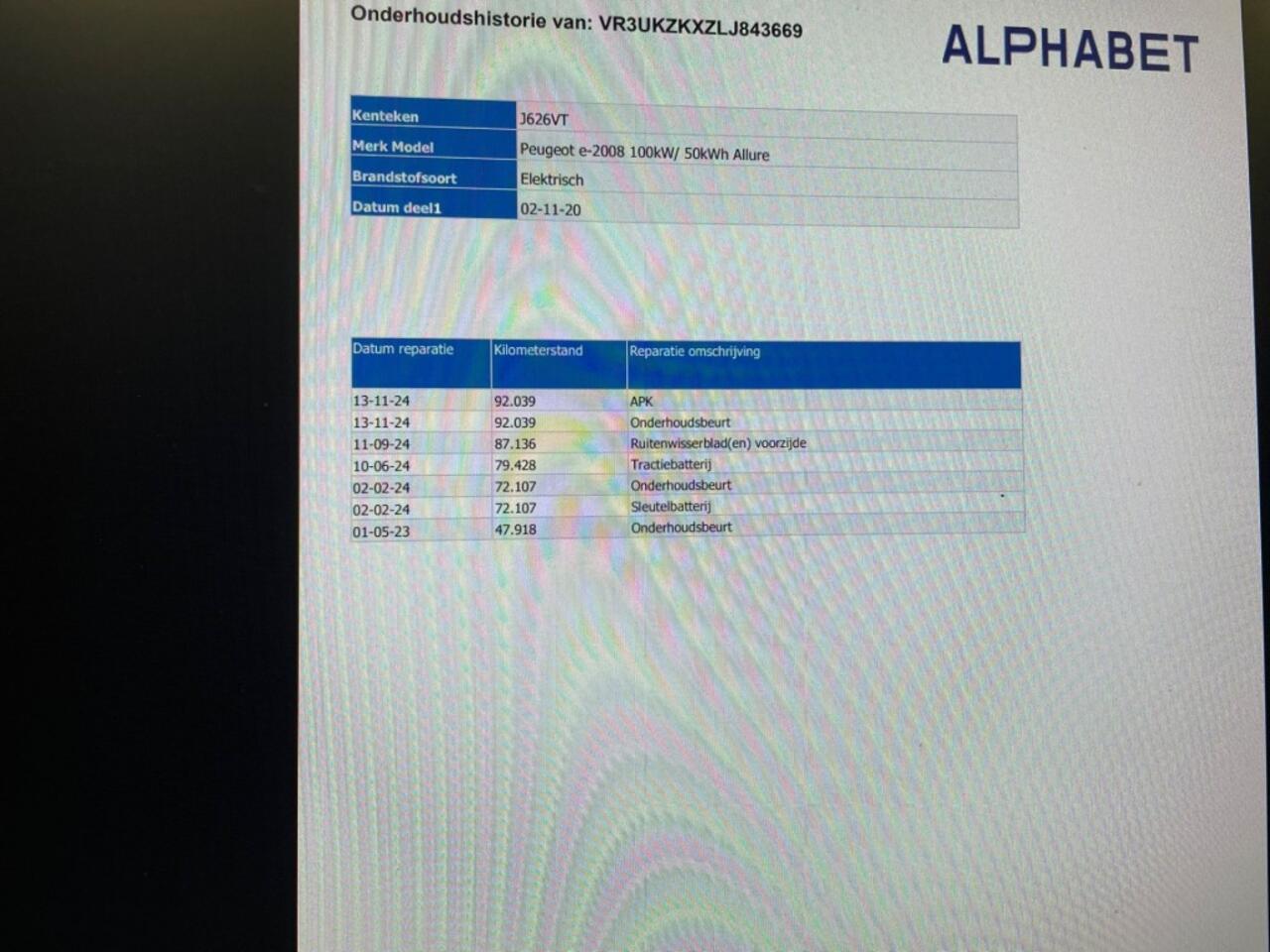 Peugeot e-2008 Allure 50 kWh - Digital Cockpit, Carplay, Half Leer, Camera,