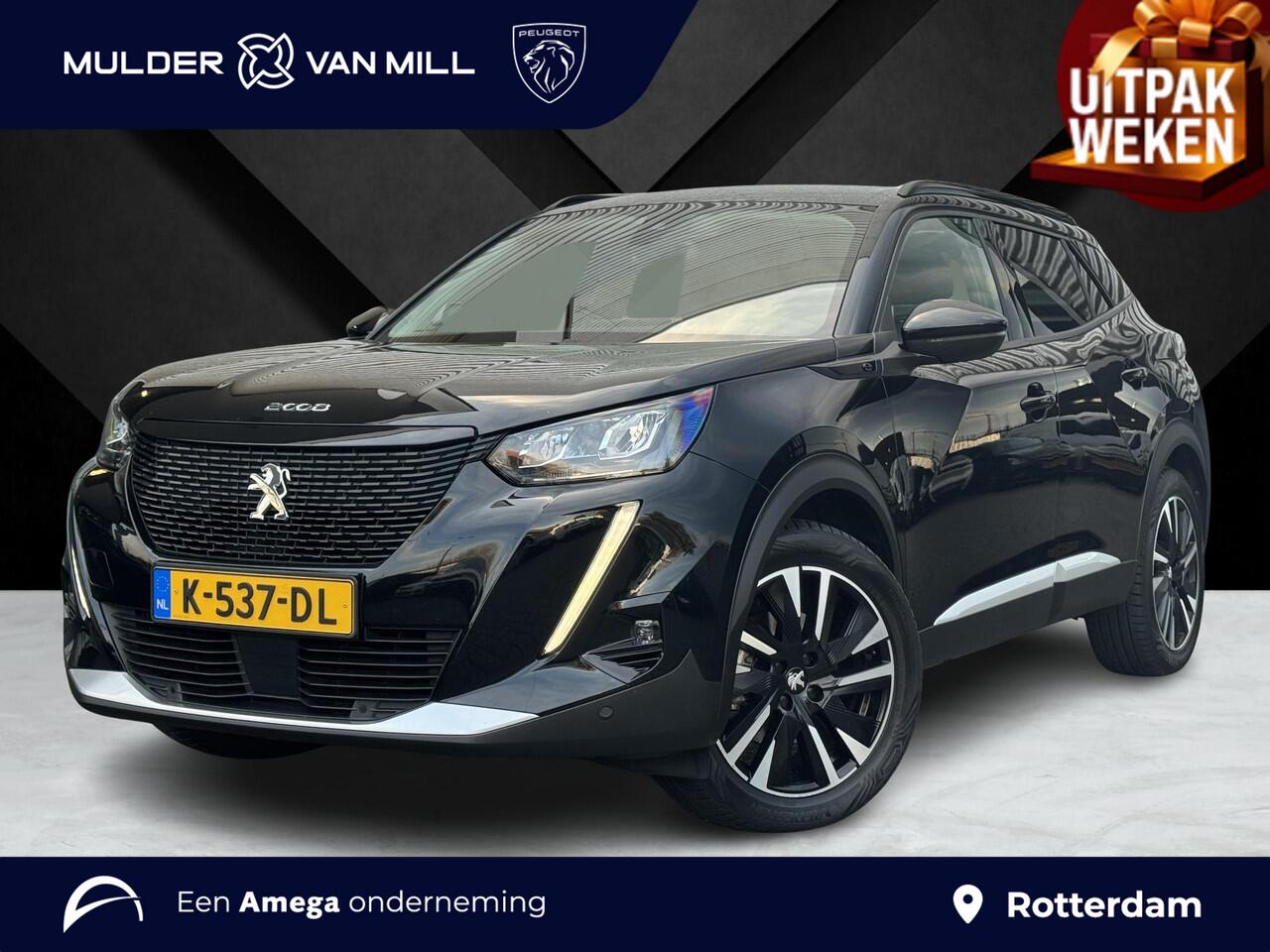 Peugeot e-2008 Allure Pack 50kWh EV 136pk AUTOMAAT | STOELVERW. | CAMERA | NAVI | KEYLESS ENTRY | 18" LM-VELGEN 'BUND'