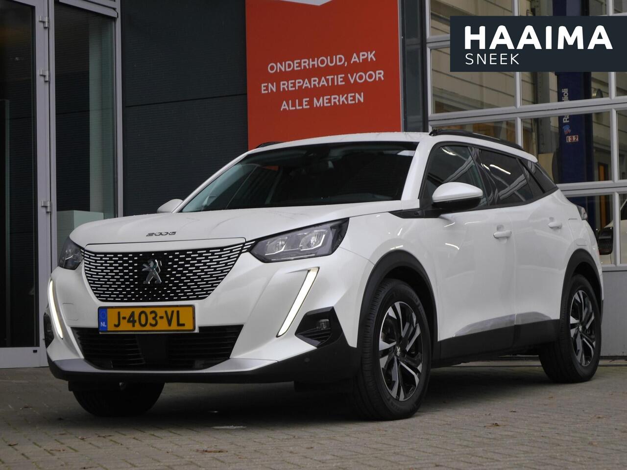 Peugeot e-2008 EV Allure 50 kWh | Adaptive cruise control | Navigatie | Achteruitrijcamera | Lichtmetalen velgen | 3 Fase | Extra getint glas | Keyless start | Stoelverwarming