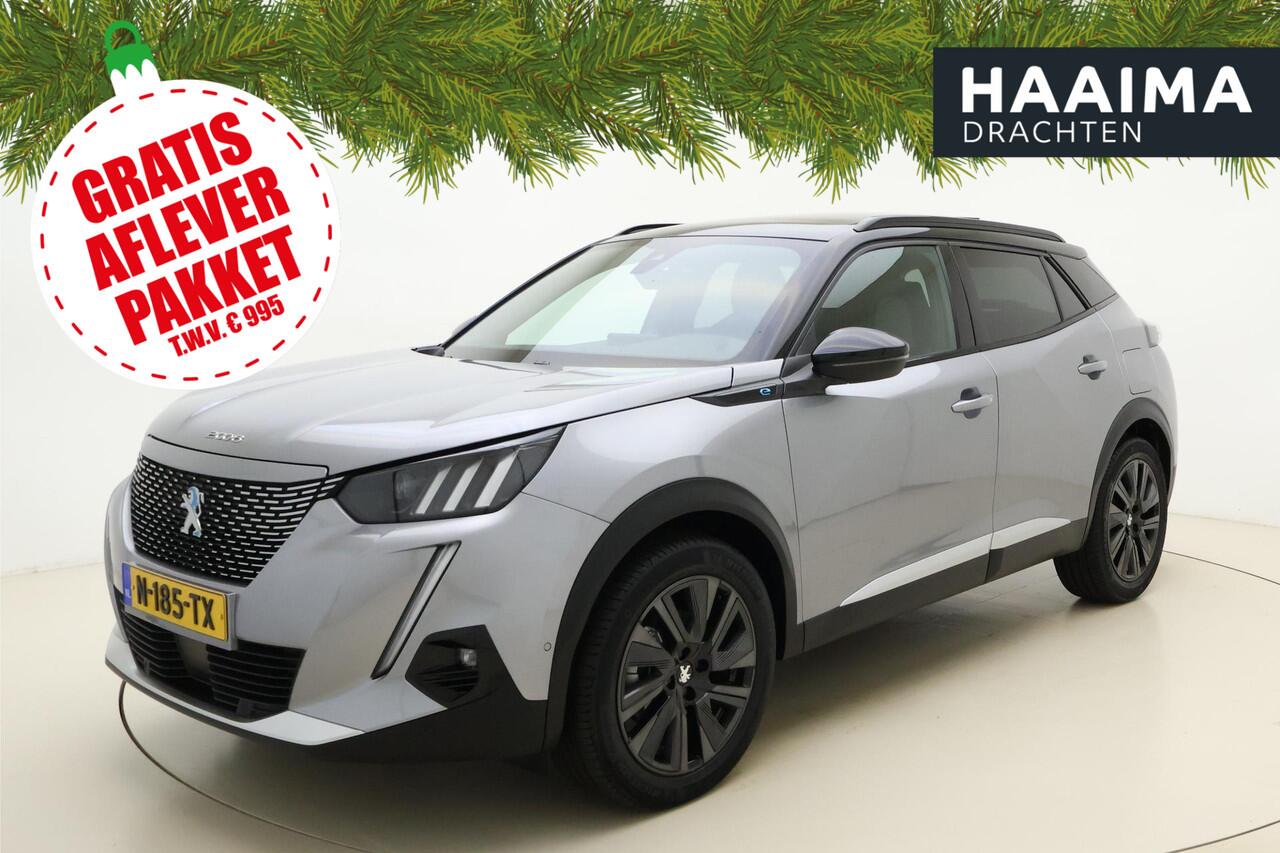 Peugeot e-2008 EV GT Pack 50 kWh | Adaptive Cruise Control | Panorama dak | Stoelverwarming | Alcantara bekleding | Full LED | Camera | Drive Assist | Keyless Entry & Start | Navigatie