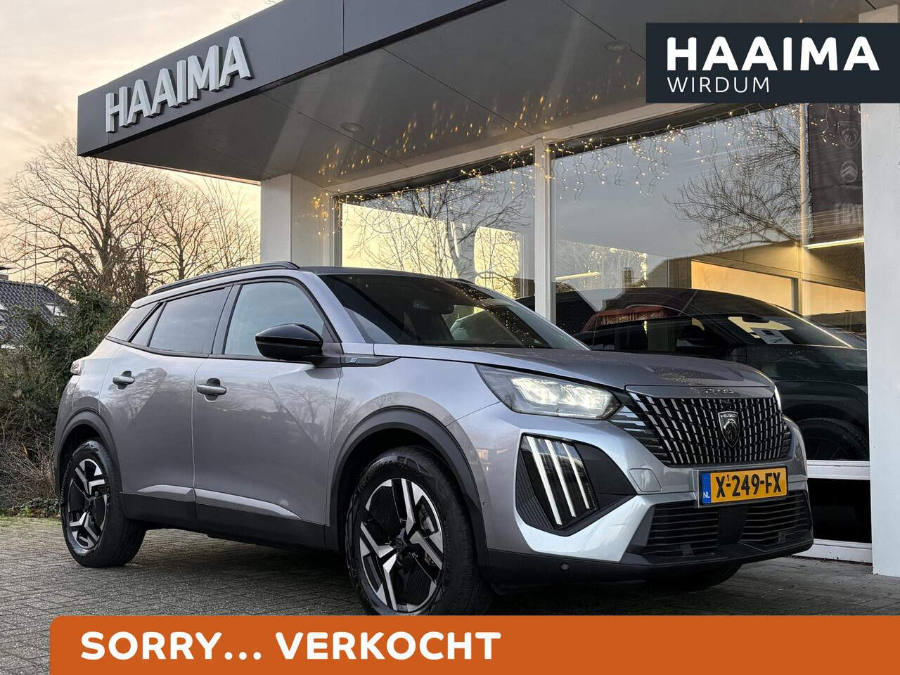 Peugeot e-2008 EV Allure 54 kWh | Adaptieve Cruise Control | 360gr camera | Keyless Entry | Stoelverwarming | Navigatie | 100kW snel laden