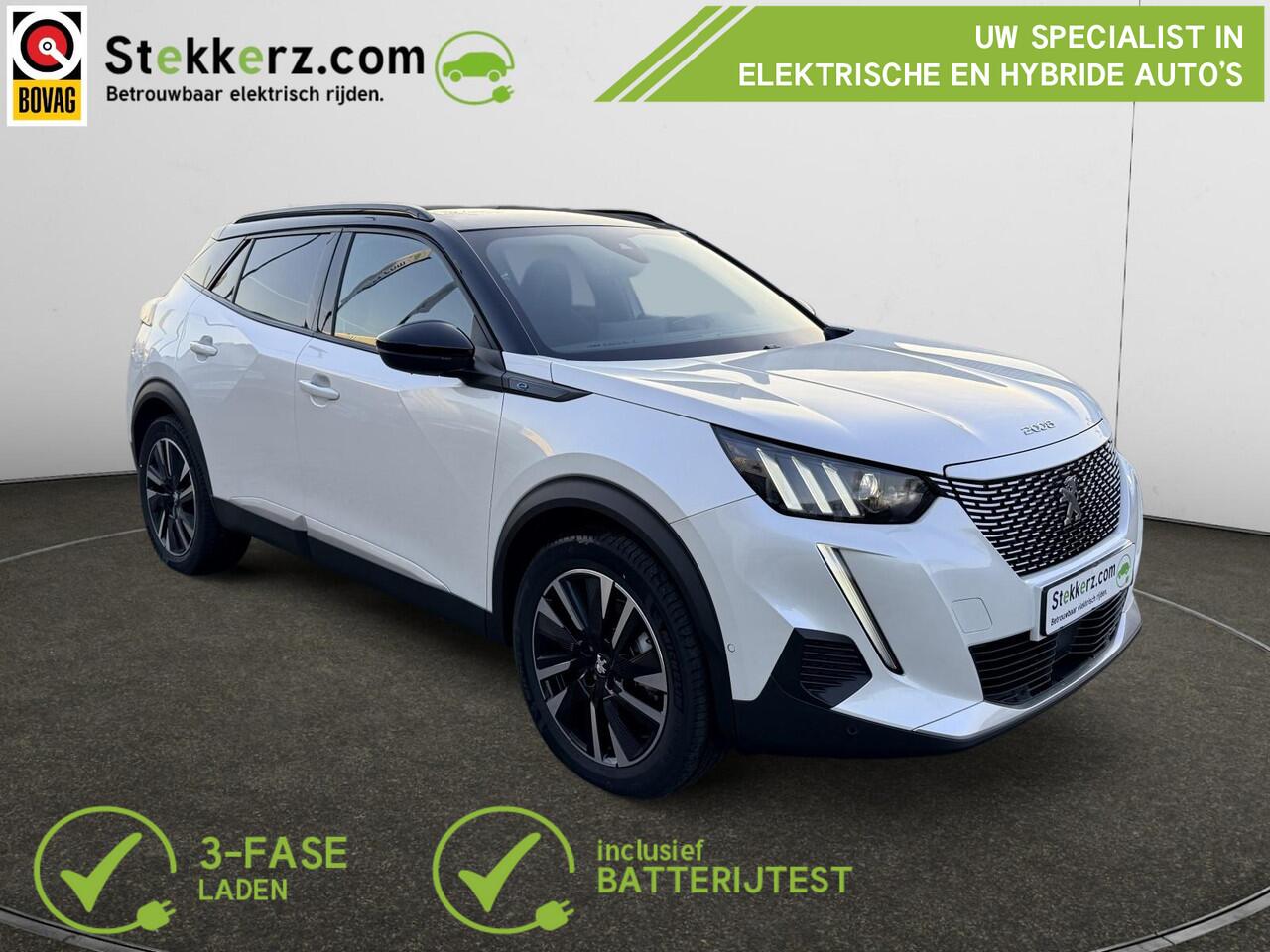 Peugeot e-2008 EV GT 50 kWh Slechts 20km! | Panoramadak | 3-fase | Electr. best. stoel | SOH 99,5%