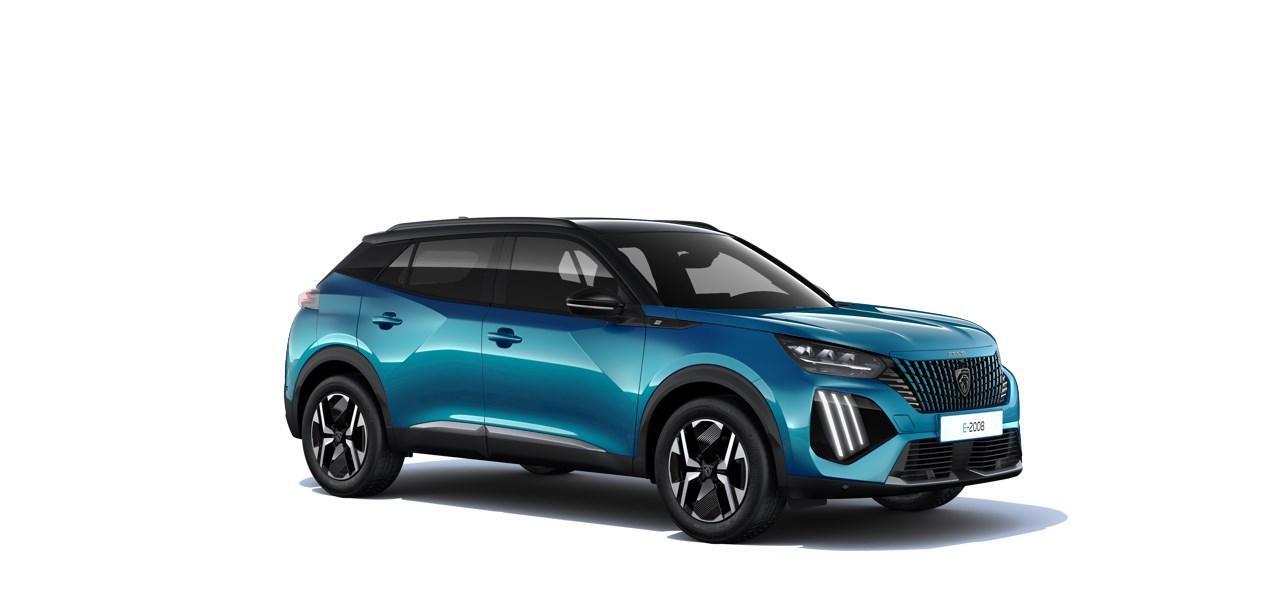 Peugeot e-2008 EV GT Avantage 54 kWh | 406KM Actieradius WLTP | NIEUW | Uit Voorraad Leverbaar | Warmtepomp | Stoelverwarming | Adaptive Cruise Control | 360 Camera | Massage Functie Bestuurdersstoel