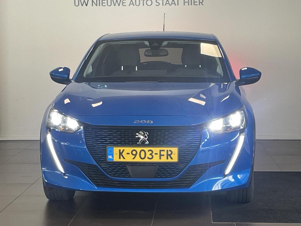 Peugeot e-208 Allure Pack EV 3-FASEN 50kWh 136pk | ADAPTIVE CRUISE | KEYLESS ENTRY | STOELVERW. | LED | ISOFIX |