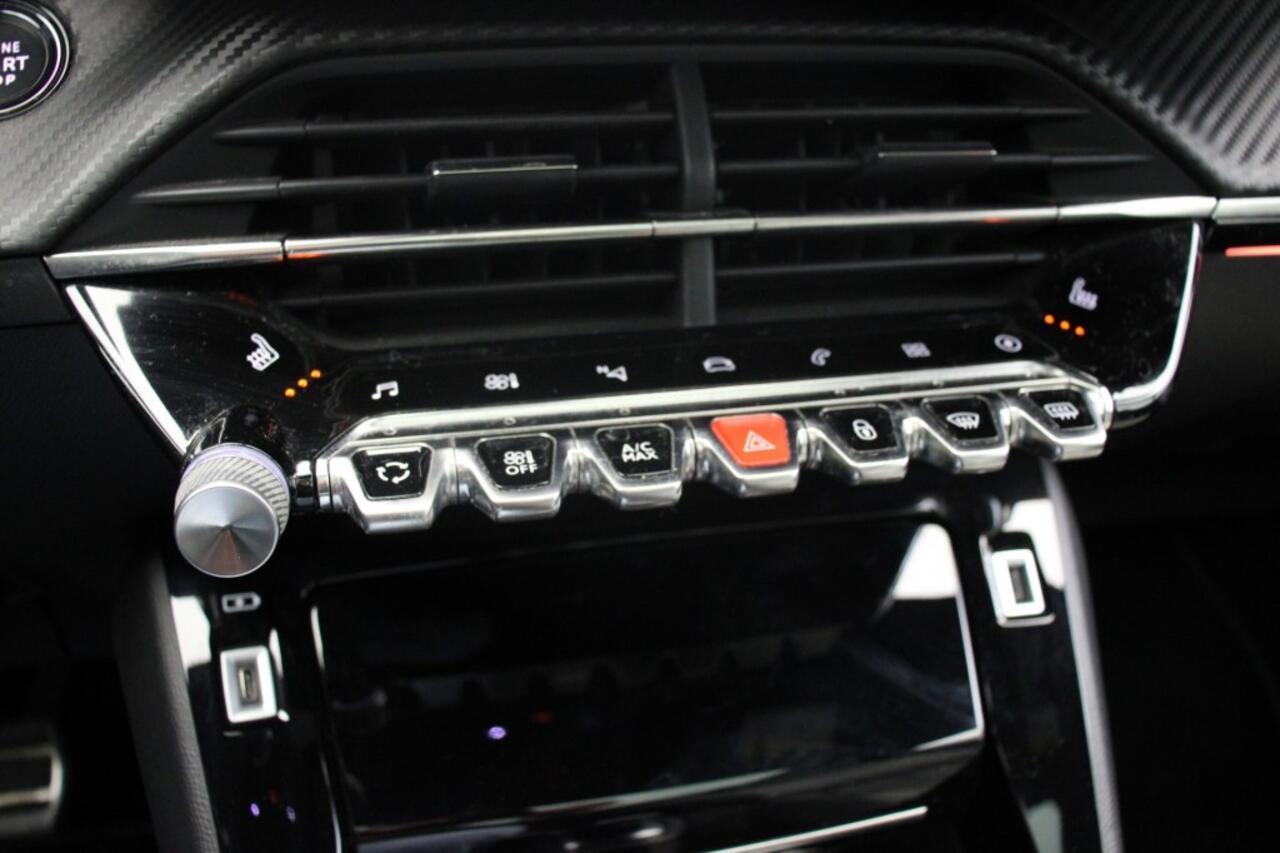 Peugeot e-208 GT 350 50 KWH - Panorama, Carplay, Digitaal Cockpit, Camera, Stoelverw. SOH 88,7%