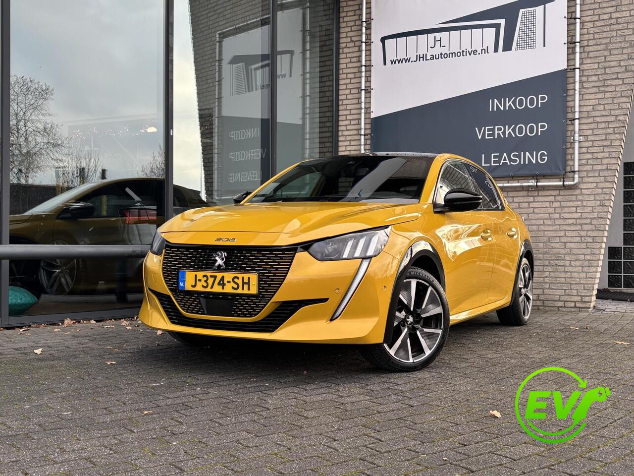 Peugeot e-208 EV GT 350 50 kWh*3FASE*CRUISE*ECC*CARPLAY*CAM*