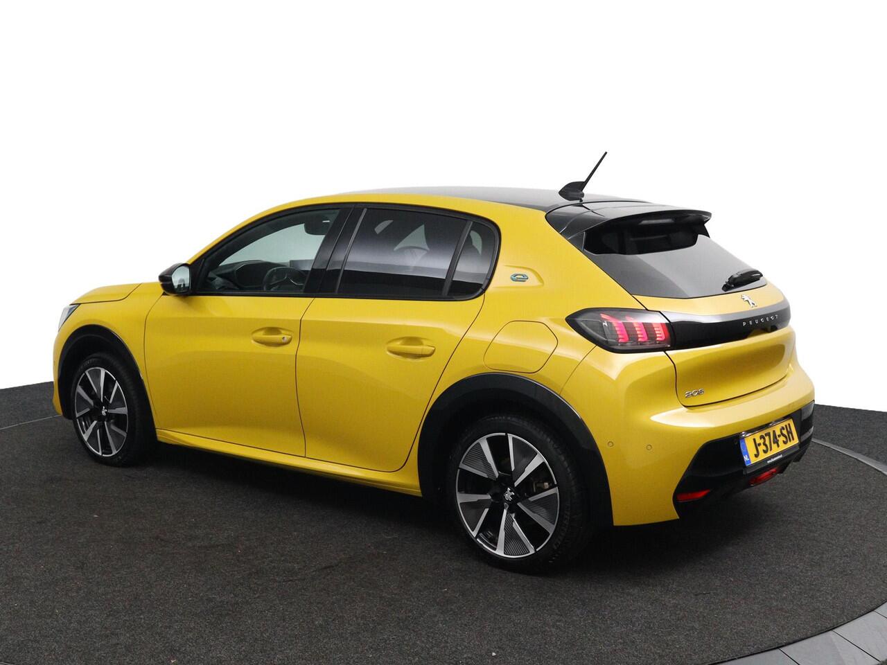 Peugeot e-208 EV GT 350 50 kWh*3FASE*CRUISE*ECC*CARPLAY*CAM*