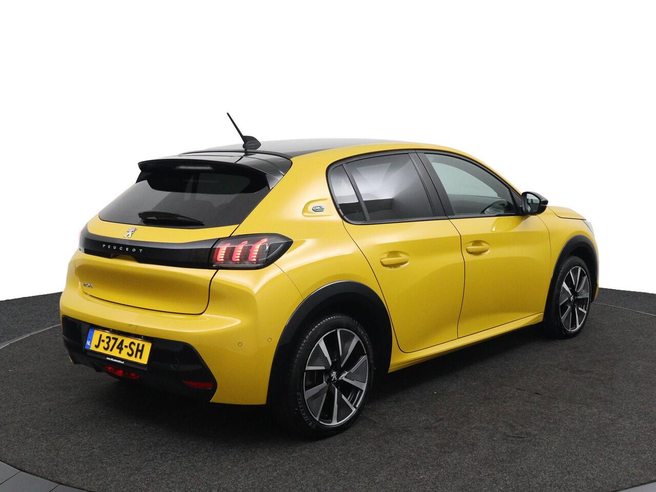 Peugeot e-208 EV GT 350 50 kWh*3FASE*CRUISE*ECC*CARPLAY*CAM*