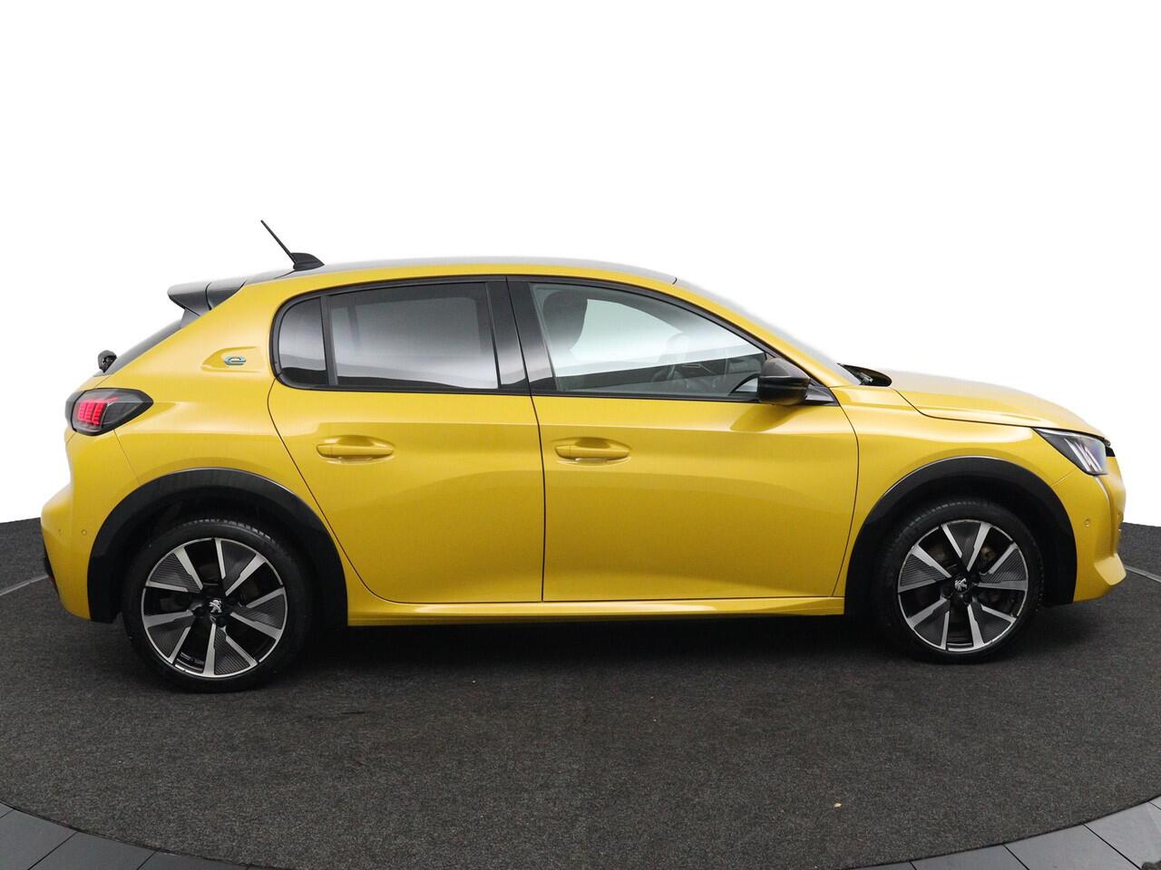 Peugeot e-208 EV GT 350 50 kWh*3FASE*CRUISE*ECC*CARPLAY*CAM*