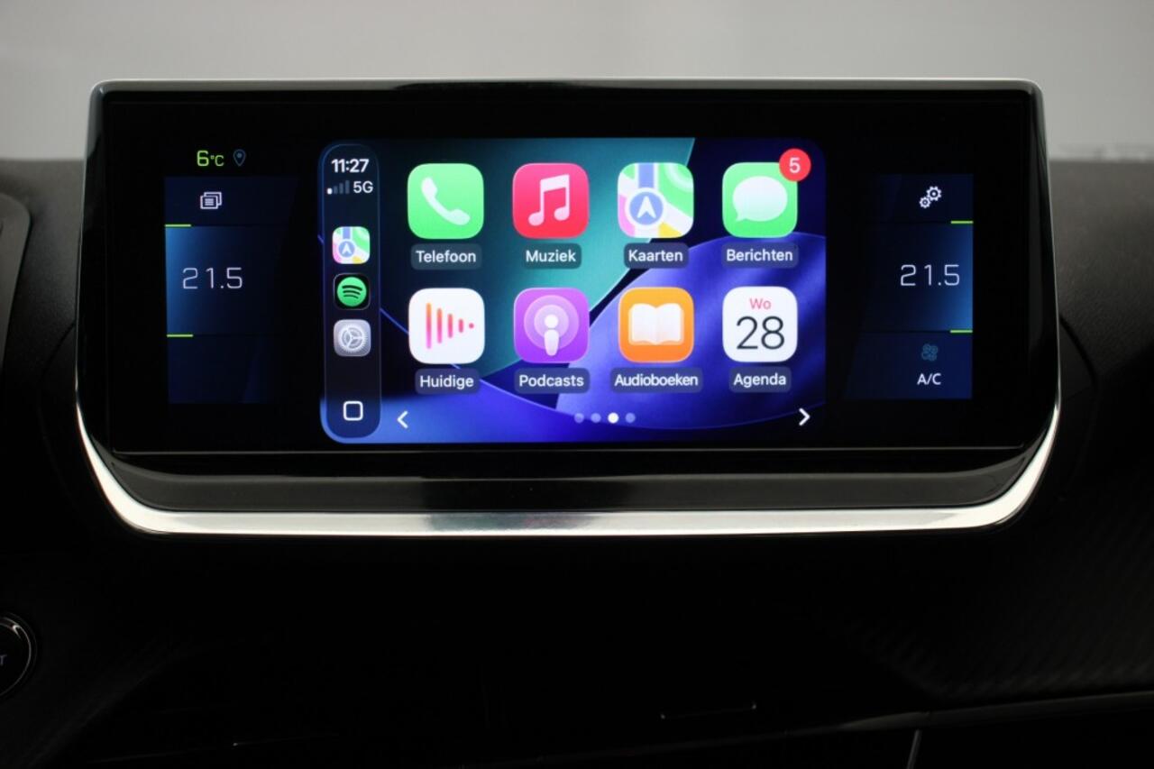 Peugeot e-208 Allure 50 kWh - Digital Cockpit, Carplay, Half Leer, Camera, SOH 90,7%