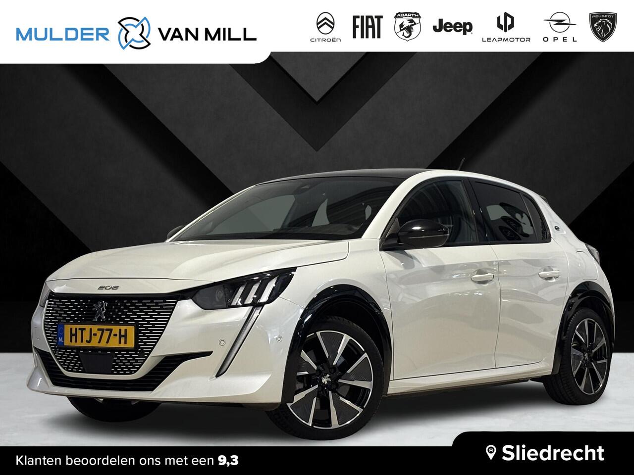 Peugeot e-208 GT Pack EV 3-FASEN 50kWh 136pk | ALCANTARA | PANODAK | DODEHOEKBEW. | ADAPTIVE CRUISE | NAVI | STOELVERW. | CAMERA | DAB+ | LM-VELGEN 17" |