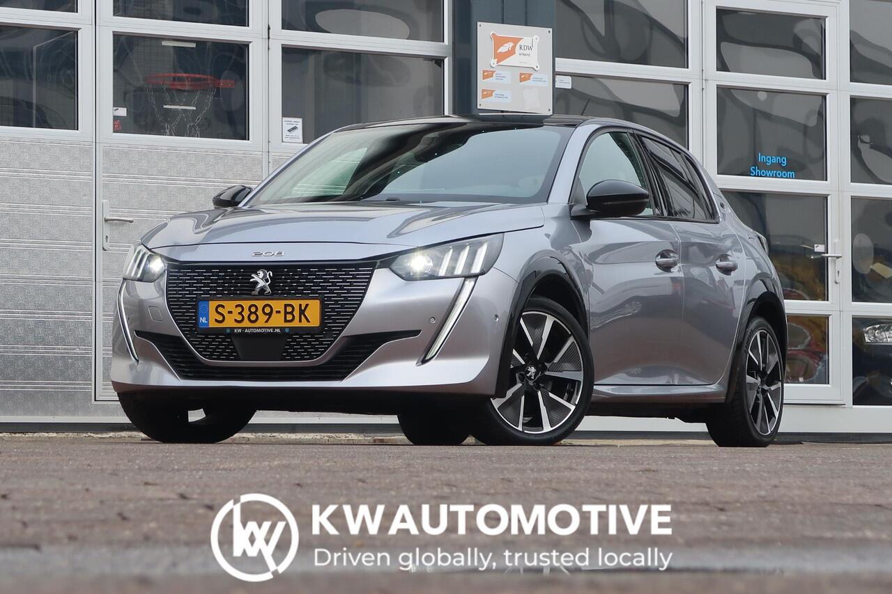 Peugeot e-208 EV GT 350 50 kWh PANO/ VIRTUAL COCKPIT/ CAM/ CARPLAY/ CRUISE/ CLIMA