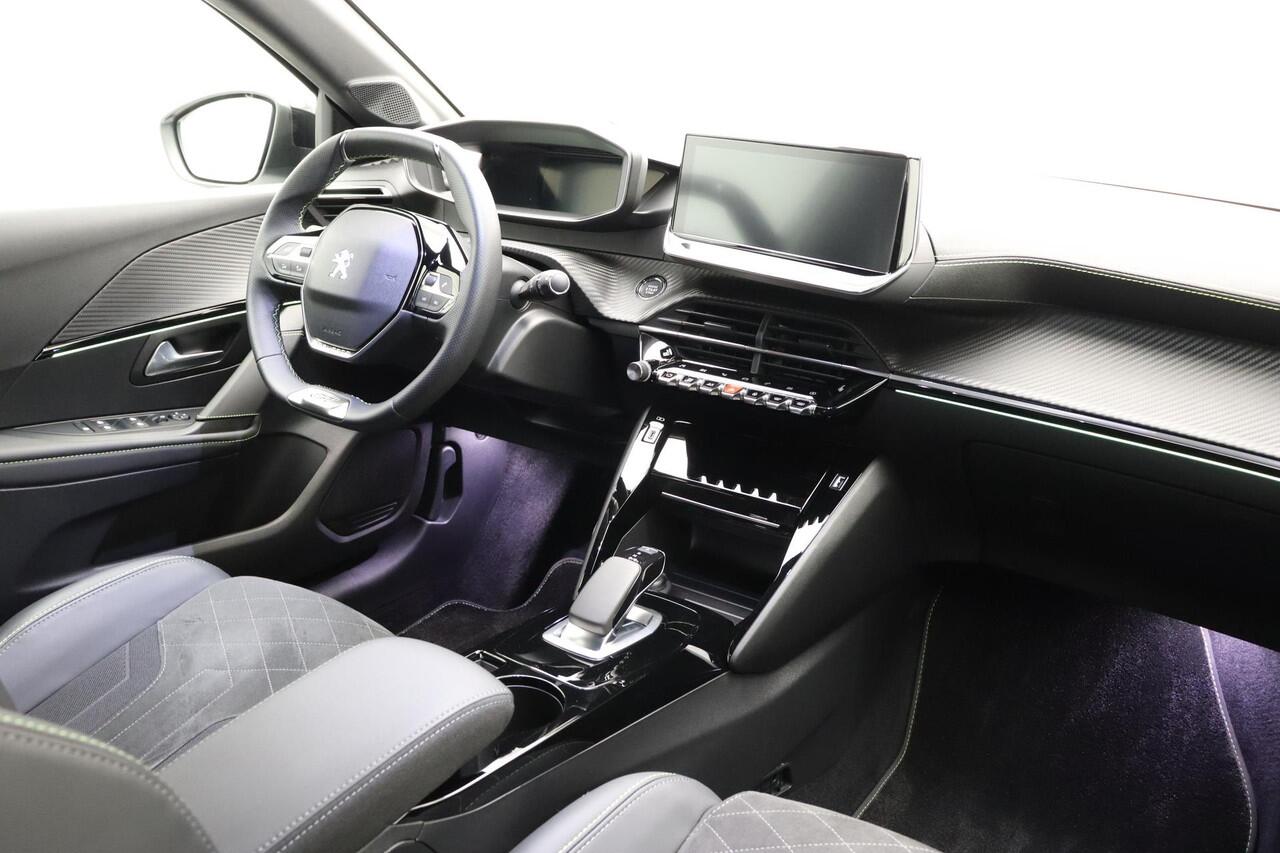 Peugeot e-208 EV GT Pack 50 kWh | Navigatie | Stoelverwarming | Achteruitrijcamera | Full led verlichting | 17 inch lichtmetalen velgen | Dodehoekdetectie