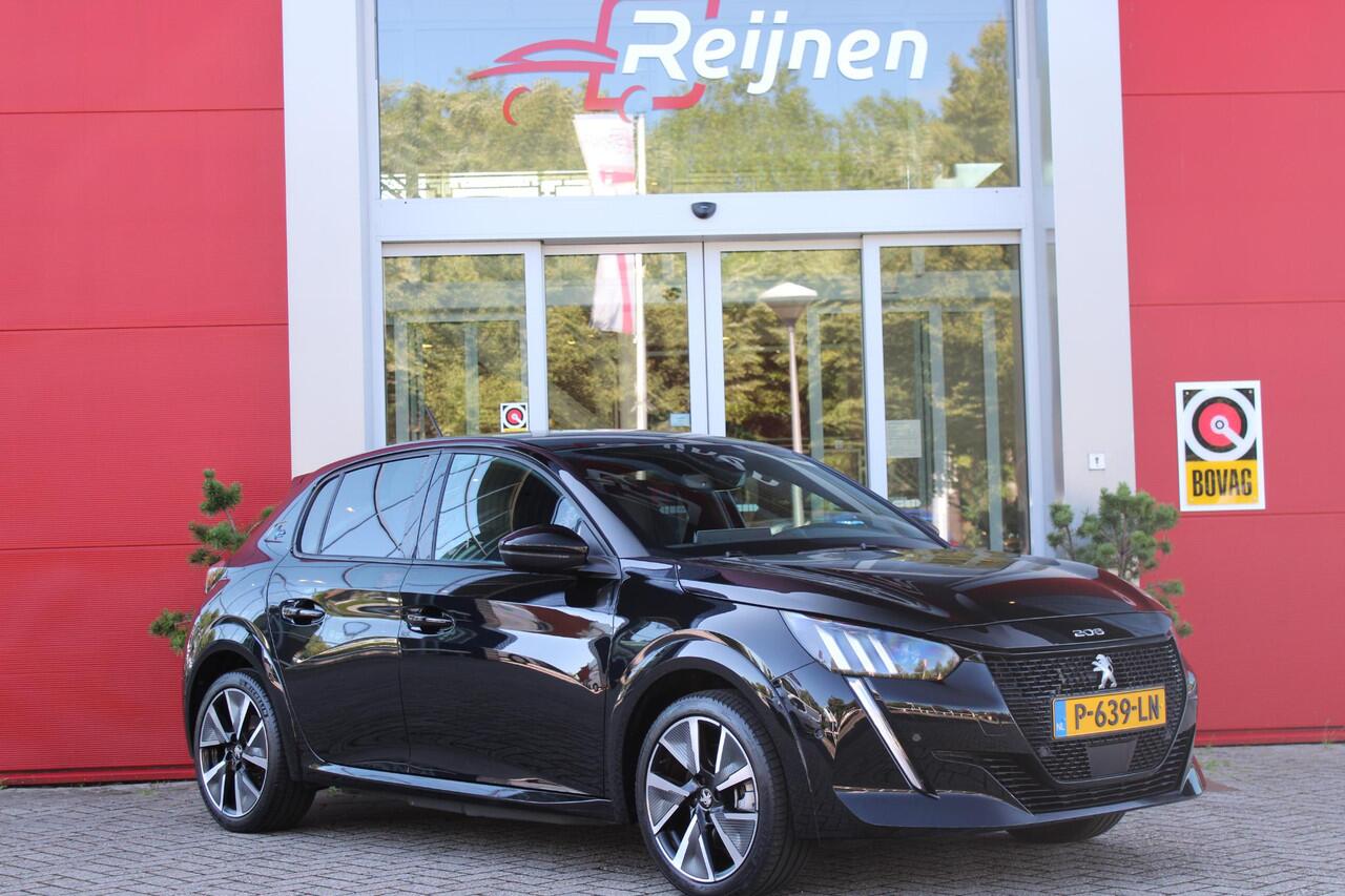 Peugeot e-208 EV GT PACK 50 kWh 136PK AUTOMAAT | 3 FASE | NAVIGATIE | ACHTERUITRIJ CAMERA | APPLE CARPLAY / ANDROID AUTO | CLIMATE CONTROL | CRUISE CONTROL | LED KOPLAMPEN | KEYLESS START | DODEHOEK DETECTIE |