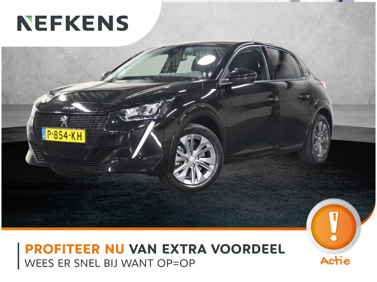 Peugeot e-208 EV Allure 50 kWh 136PK | ACCURAPPORT 93%| AppleCarplay/Android Auto | Armsteun | Navigatie | Parkeersensoren | FULL LED | Stoelverwarming | Climate Control | Cruise Control | LMV | Isofix | Privacy Glass |