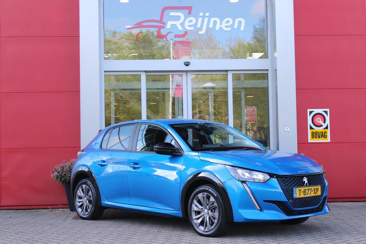 Peugeot e-208 EV STYLE 136PK 50 kWh | 3-FASE | ACHTERUITRIJ CAMERA | DAB+ RADIO | CLIMATE CONTROL | CRUISE CONTROL | LICHTMETALEN VELGEN | APPLE CARPLAY/ANDROID AUTO | KEYLESS START | LED KOPLAMPEN |
