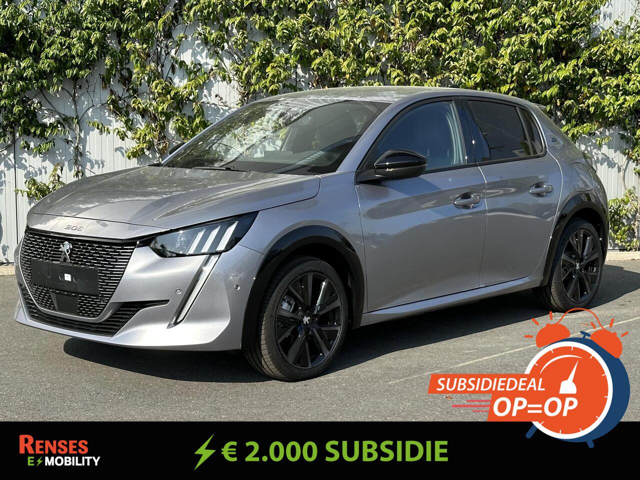 Peugeot e-208 EV GT 350 50 kWh - ¤2.000 milieusubsidie