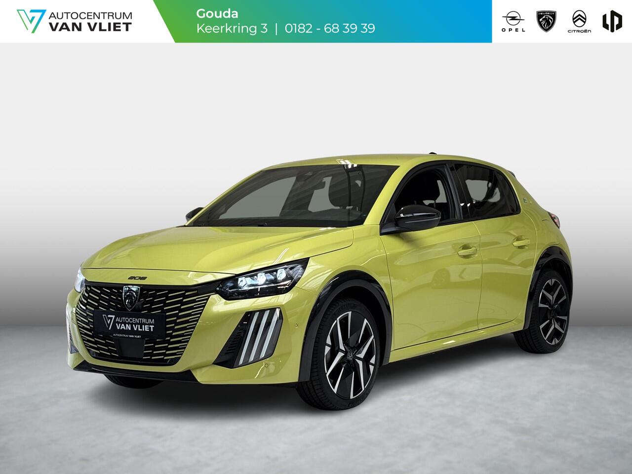 Peugeot e-208 EV GT 51 kWh Navigatie | Adaptieve cruise control | Keyless | Stoelverwarming | Elektrische massagestoel |
