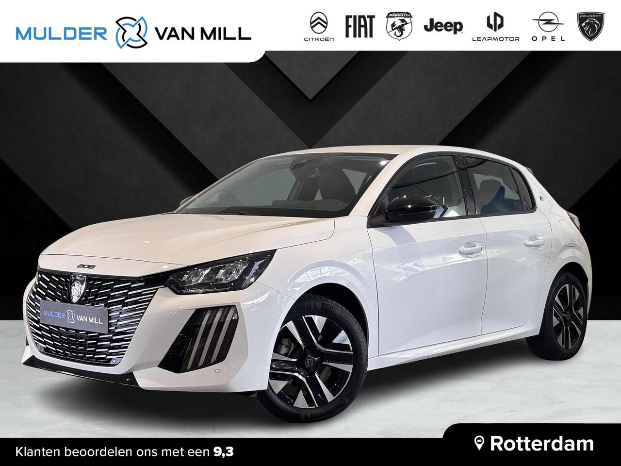 Peugeot e-208 Allure EV 3-FASEN 51kWh 156pk | APPLE CARPLAY / ANDROID AUTO | LONG RANGE | GRATIS WALLBOX | PARKEERHULP | CLIMA | ALL-SEASON BANDEN |