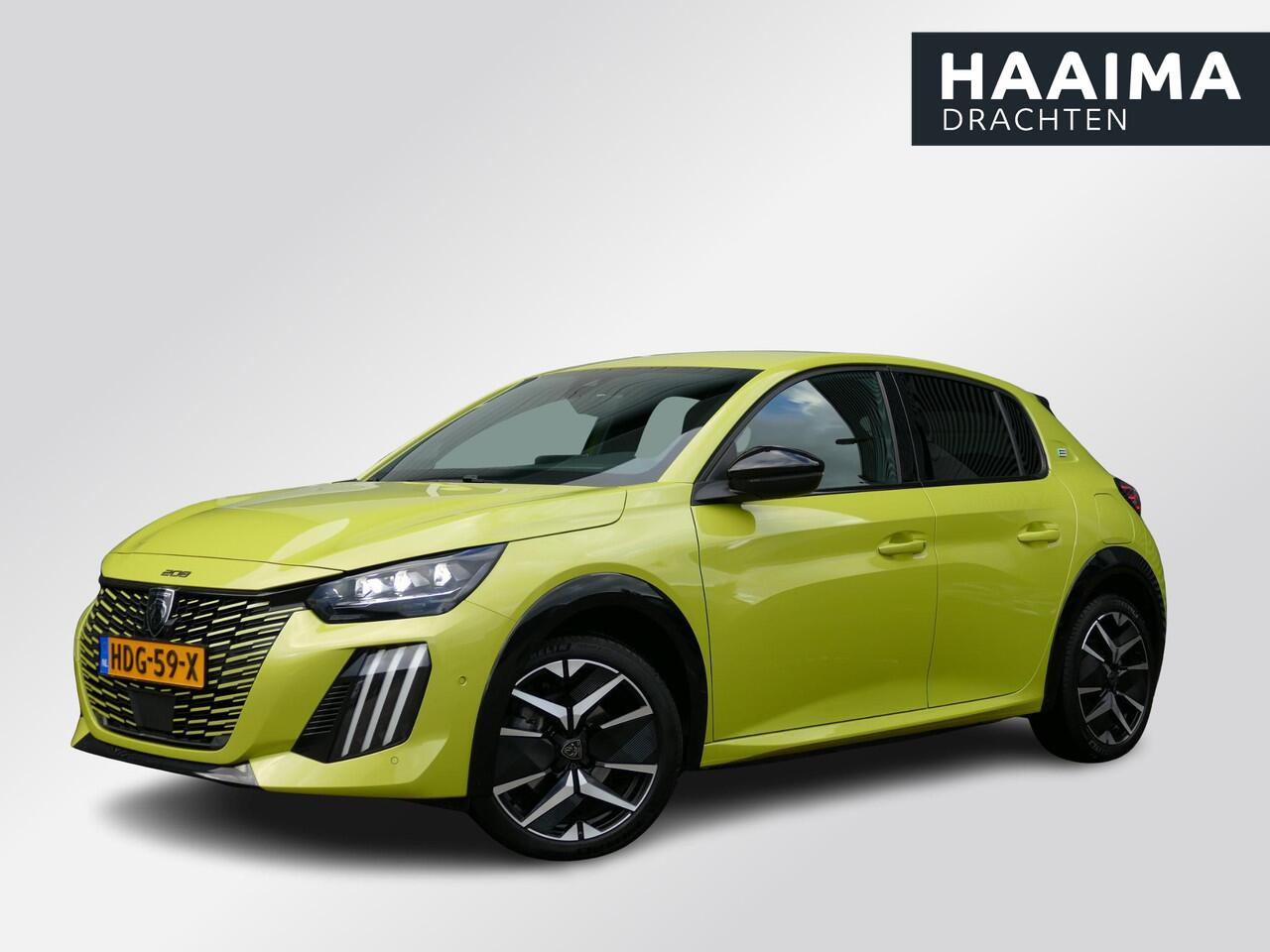 Peugeot e-208 EV GT 51kWh | 406KM WLTP | 17% Bijtelling | AUTOMAAT | Stoelverwarming Voor | Massage Functie Bestuurdersstoel | Adaptive Cruise Control | Parkeer Camera Voor & Achter | Alcantara Bekleding | 17 Inch Lichtmetalen Velgen |