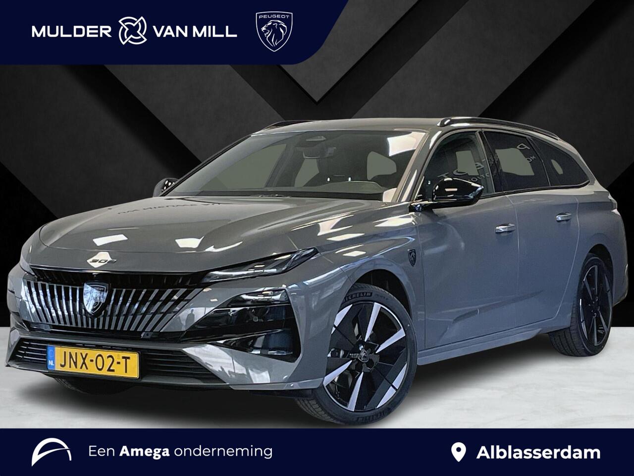 Peugeot e-308 SW GT EV 58kWh 156pk | NIEUW MODEL! | 3-FASEN | LED MATRIX | 360° CAMERA | ALCANTARA | MASSAGE STOELEN | ELEKTR. ACHTERKLEP |