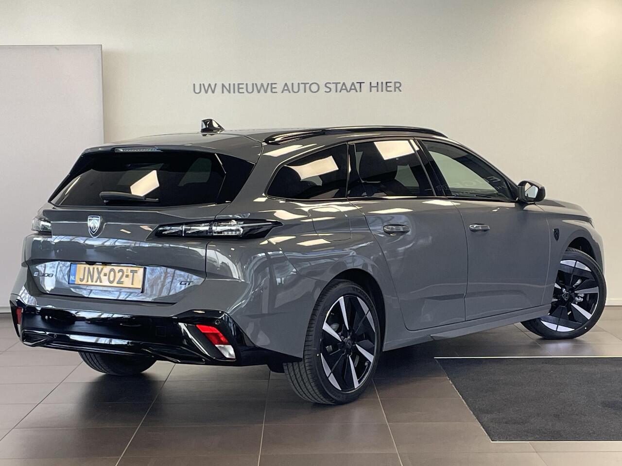 Peugeot e-308 SW GT EV 58kWh 156pk | NIEUW MODEL! | 3-FASEN | LED MATRIX | 360° CAMERA | ALCANTARA | MASSAGE STOELEN | ELEKTR. ACHTERKLEP |