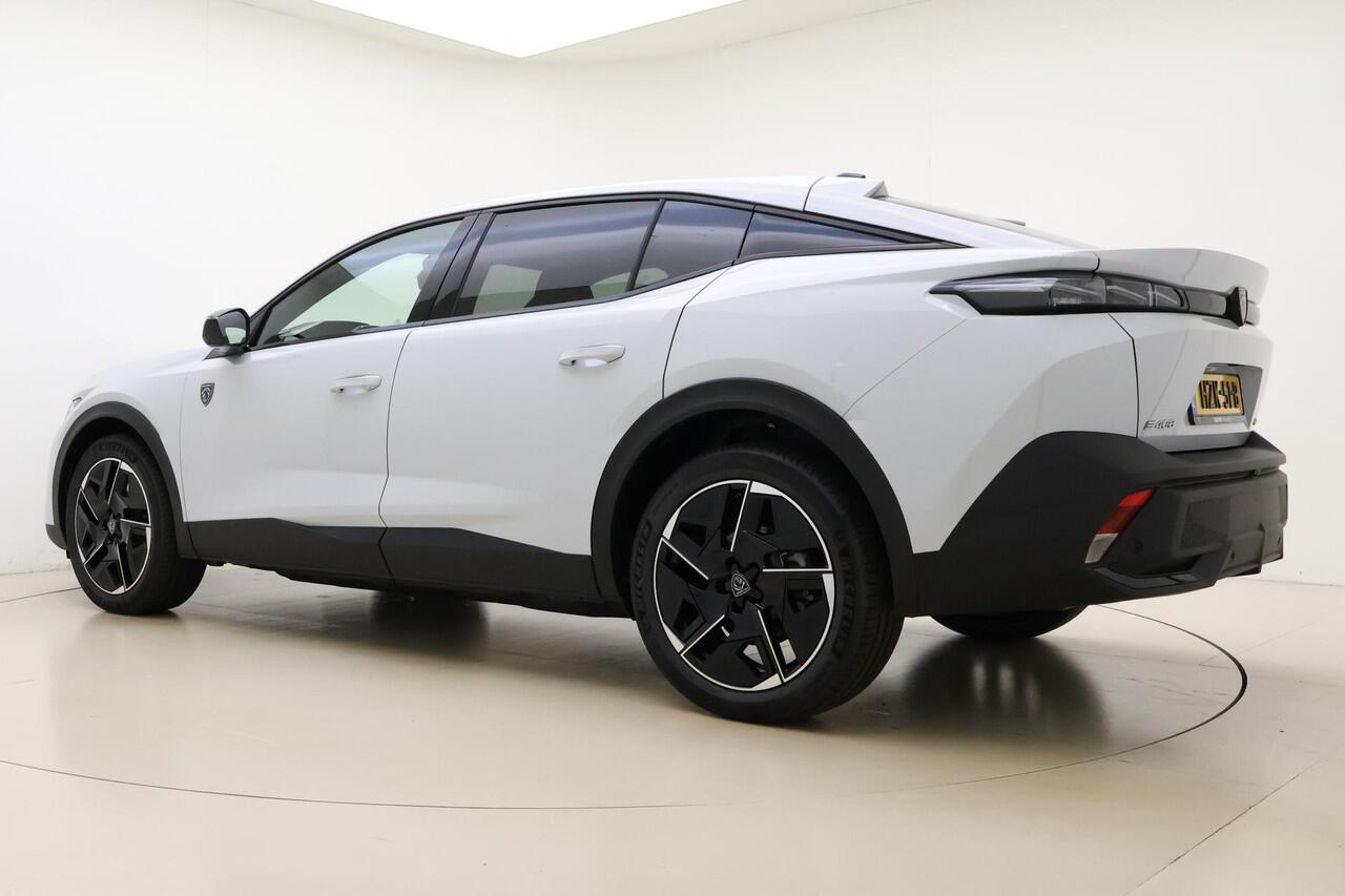 Peugeot e-408 GT Avantage 58 kWh | WLTP 453Km | Elektrische Achterklep | Adaptieve Cruise Control | Parkeer Sensoren Achter | Navigatie | DAB+ | Apple Carplay & Android Auto |