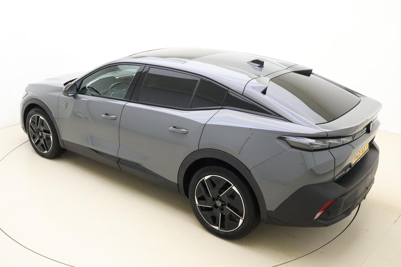 Peugeot e-408 GT Avantage 58 kWh | Apple carplay/Android | Panoramadak | Elektrische kofferklep | verwarmde voorstoelen | Verwarmd stuur | AGR comfortstoelen |
