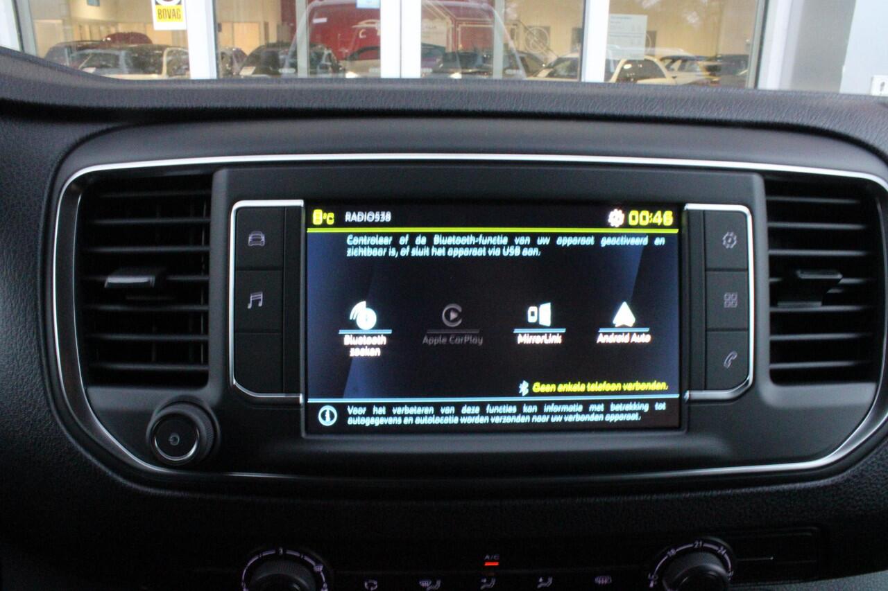 Peugeot e-Expert L2 ASPHALT 50 kWh | APPLE CARPLAY/ANDROID AUTO | DAB+ RADIO | 3-ZITS | AIRCO | CRUISE CONTROL | NIEUWE BUS! | PARKEER SENSOREN |