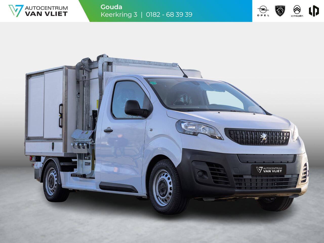 Peugeot e-Expert EV L2 50 kWh 136pk Platform cabine Veegvuil opbouw kippend