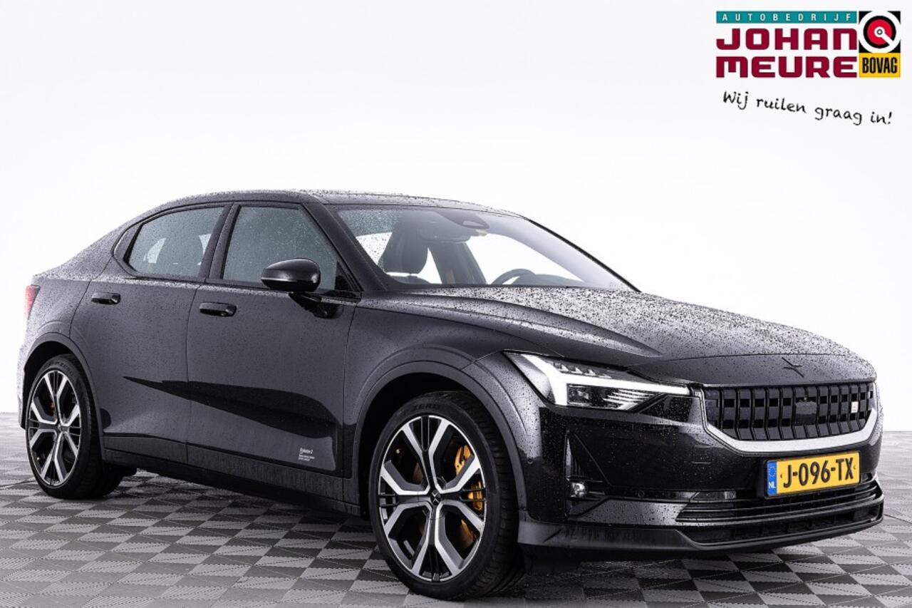 Polestar 2 Long Range Dual Motor Launch Edition 78kWh *PERFORMANCE PACK* LEDER | SOH 91% ? 1e Eigenaar