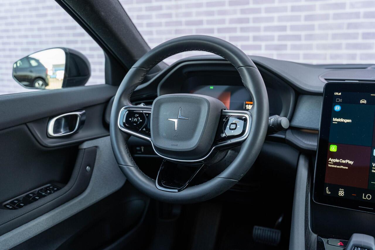 Polestar 2 Long Range Dual Motor Launch Edition 78kWh | Lichtmetalen Velgen 20 inch | Panoramadak | 360 Graden Camera | Parkeersensoren | Navigatie | Keyless Entry | Elektrisch Verstelbare Voorstoelen | Cruise Control Adaptief