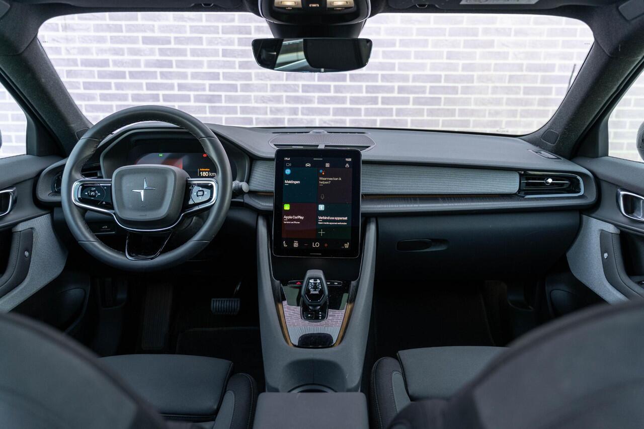 Polestar 2 Long Range Dual Motor Launch Edition 78kWh | Lichtmetalen Velgen 20 inch | Panoramadak | 360 Graden Camera | Parkeersensoren | Navigatie | Keyless Entry | Elektrisch Verstelbare Voorstoelen | Cruise Control Adaptief