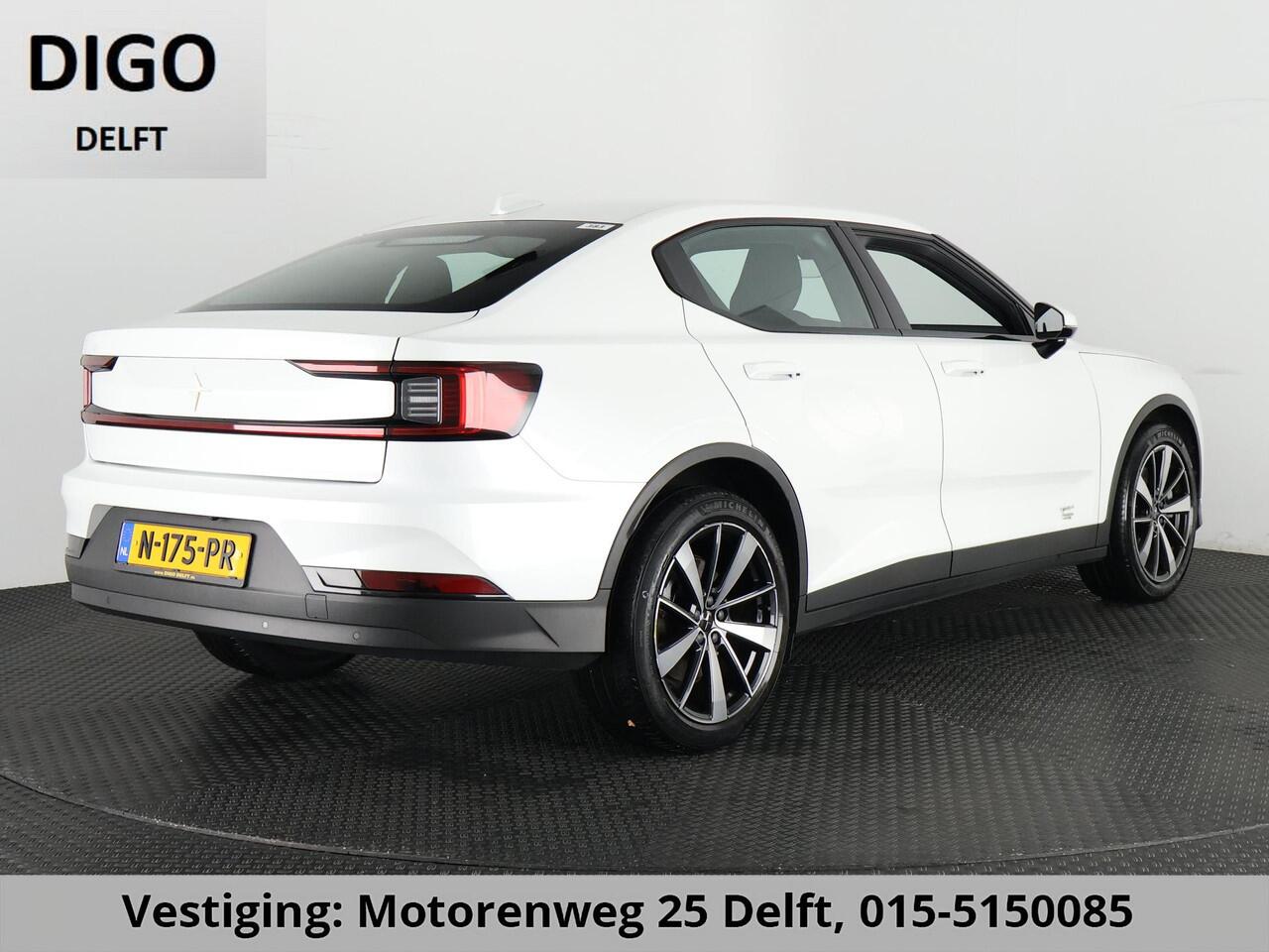 Polestar 2 LONG RANGE ACCU 90%! WLTP BEREIK 511 KM GARANTIE-2032* NAVI.APPLE/ANDROID.CAMERA.BIJNA 2022.