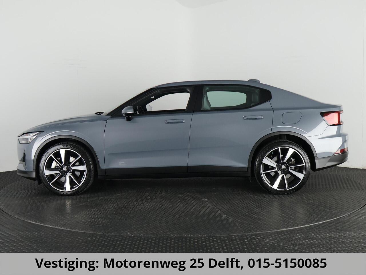 Polestar 2 LONG RANGE 78 kWh ACCU 90% GARANTIE 2032 !* RANGE TOT 561 KM WLTP. PARKEERSENSOREN V+A . STOELVERWARMING . FULL MAP NAV . STOELPROFIELEN . CAMERA