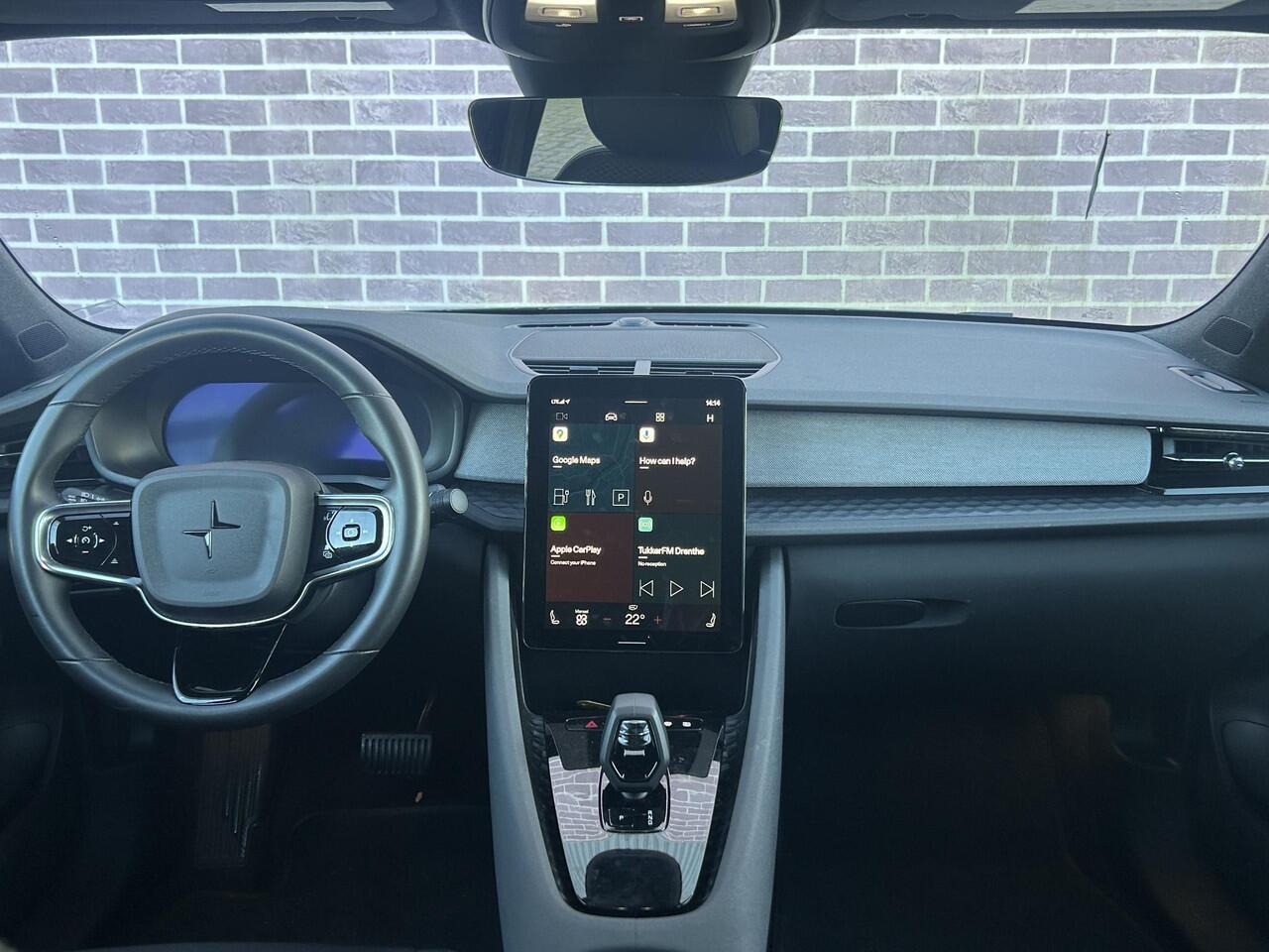 Polestar 2 Long Range Single Motor 78 kWh | Pilot Lite | Adaptieve Cruise control | 360 camera | Elektrische stoelverstelling | Google Maps navigatie | Apple Carplay / Android Auto |