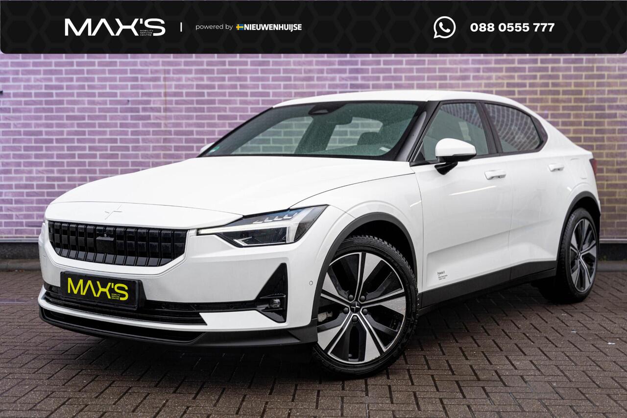 Polestar 2 Long Range Single Motor 78 kWh | Pilot lite pack | Adaptive cruise control | 360 camera | Stoelverwarming | Google Maps navigatie | Dode hoek detectie BLIS | LED koplampen | Keyless | Apple Carplay / Android Auto |