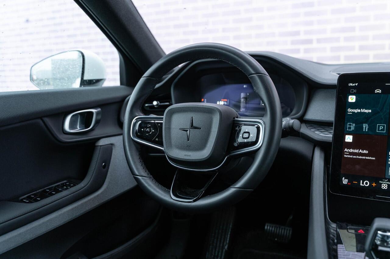 Polestar 2 Long Range Single Motor 78 kWh | Pilot lite pack | Adaptive cruise control | 360 camera | Stoelverwarming | Google Maps navigatie | Dode hoek detectie BLIS | LED koplampen | Keyless | Apple Carplay / Android Auto |