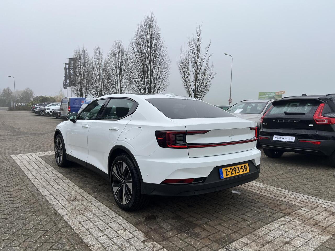Polestar 2 Long Range Single Motor Plus 82 kWh Plus|Trekhaak|MY24|Snow white|