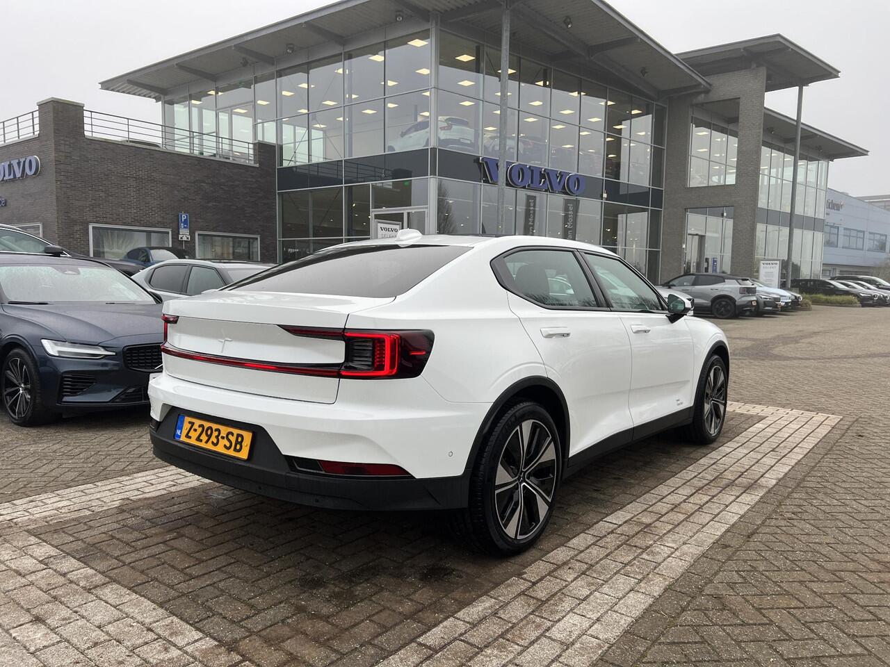 Polestar 2 Long Range Single Motor Plus 82 kWh Plus|Trekhaak|MY24|Snow white|