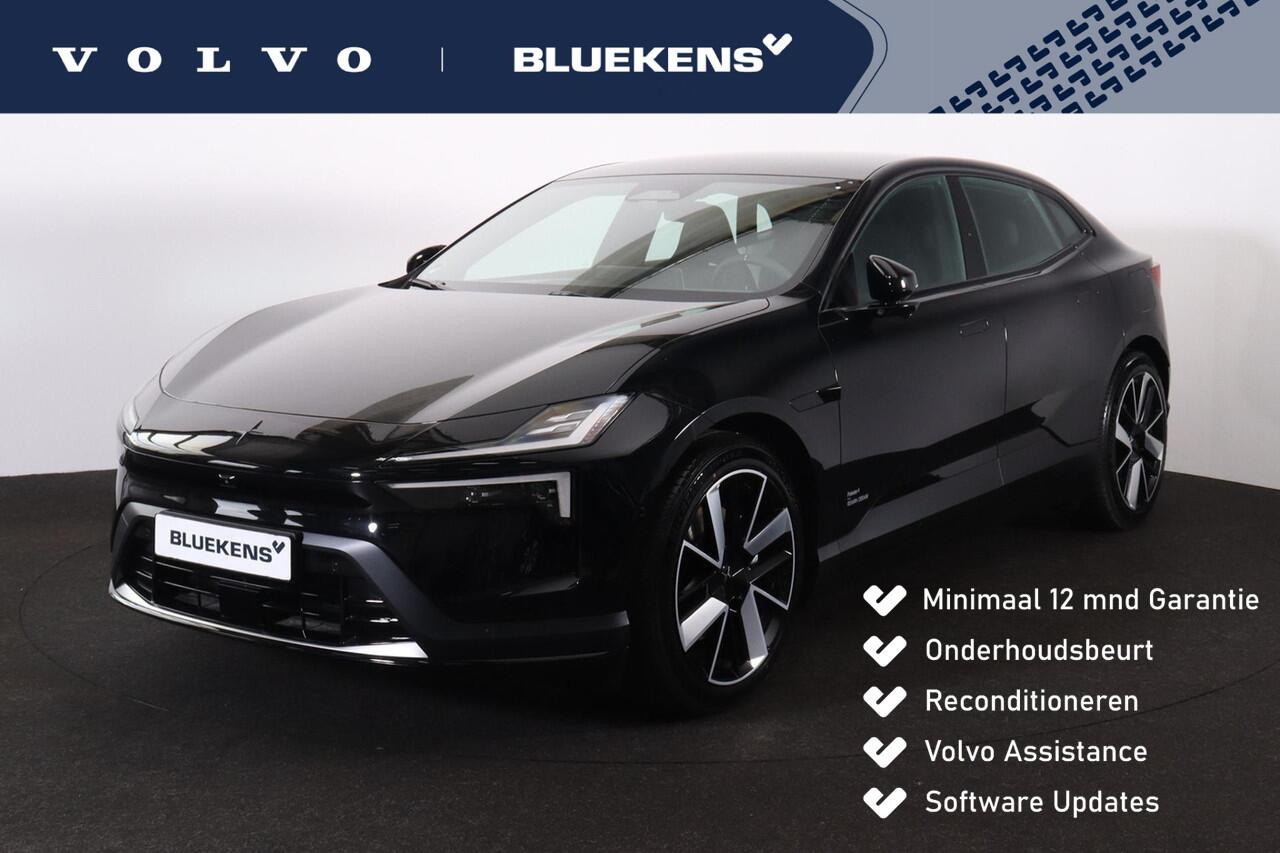 Polestar 4 Long Range Plus 100 kWh NIEUW - Panoramadak - IntelliSafe Assist & Surround - Pilot Pack - 360º Camera - Harman/Kardon audio - Verwarmde voorstoelen, stuur & achterbank - Head up display - Parkeersensoren voor & achter - 21' LMV