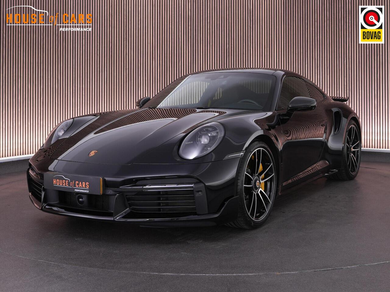 Porsche 911 Turbo S 3.8 650pk |dealer onderhouden|Aero-pakket|lift|Burmester|sport-chrono|PDCC|sportuitlaat|360|panoramadak|memory|18-voudig|stoelverwarming & verkoeling|