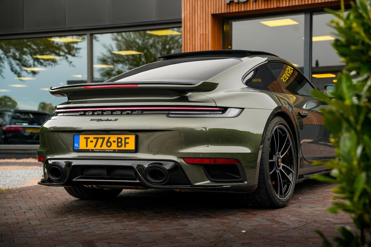 Porsche 911 3.8 Turbo S Aerokit Keramisch Schuifdak Burmester Keyless Liftsysteem Sportchrono 21''LM