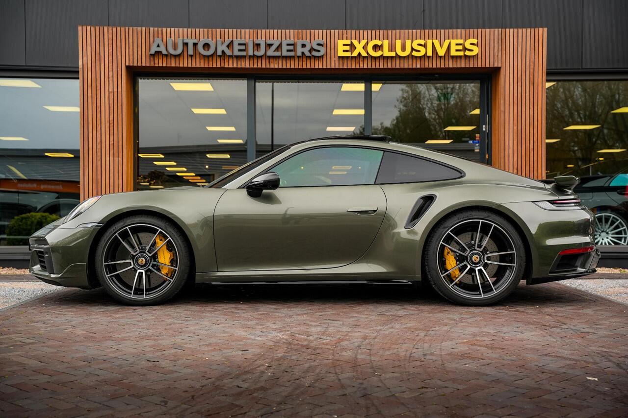 Porsche 911 3.8 Turbo S Aerokit Keramisch Schuifdak Burmester Keyless Liftsysteem Sportchrono 21''LM