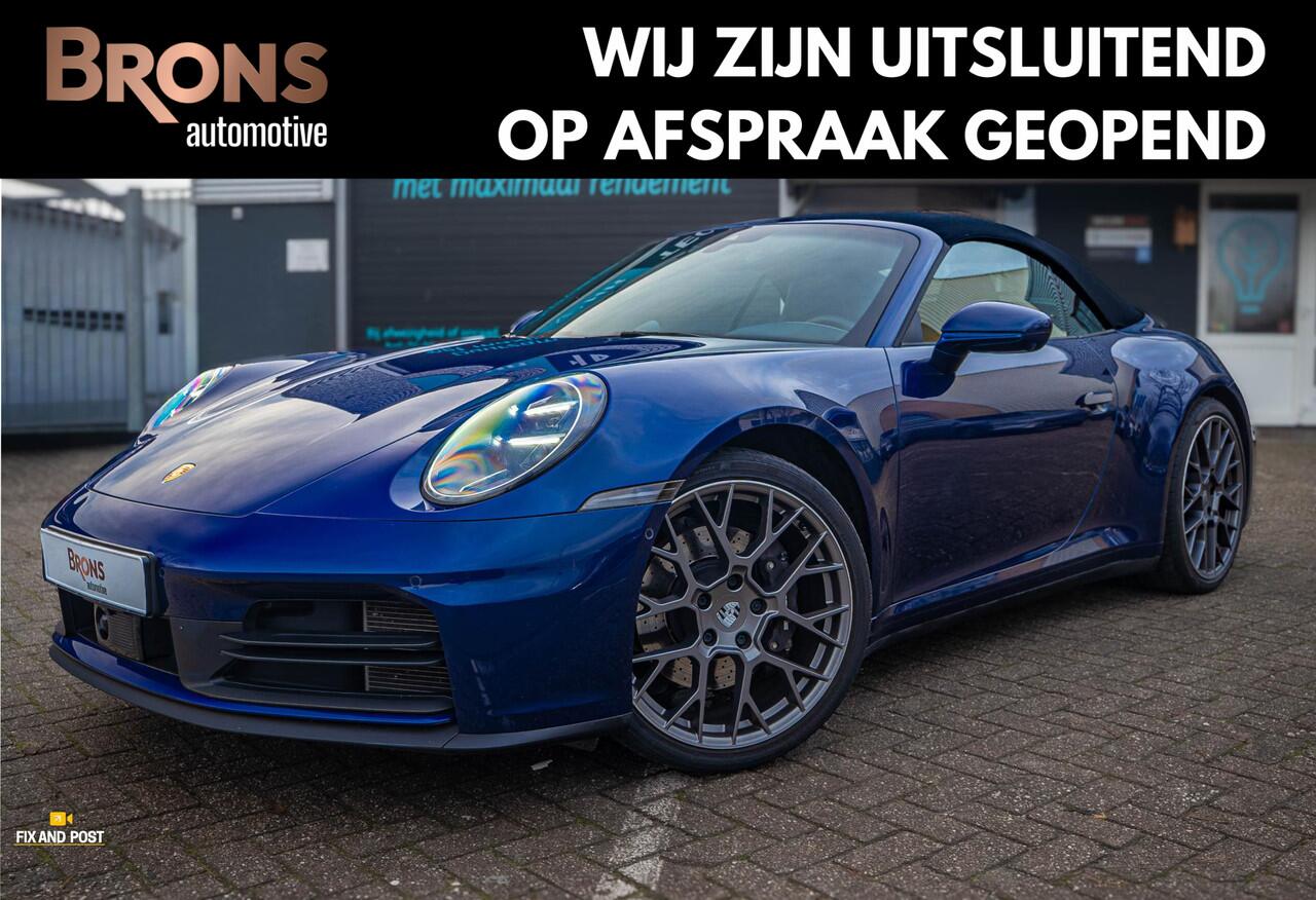 Porsche 911 Cabrio 3.0 Carrera Stoel koeling l Sport uitlaat l Sport Chrome