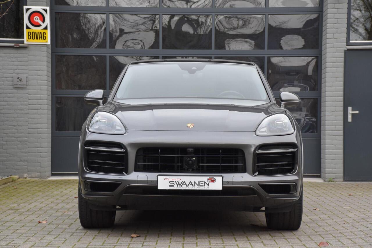 Porsche CAYENNE Coupé 3.0 E-Hybrid | ACC | GTS-stoel | Chrono | Pano | Achteras besturing